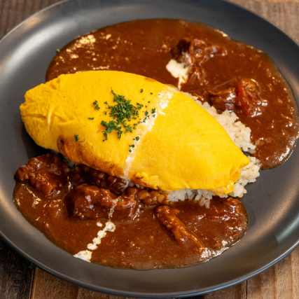 とろとろ卵のハヤシライス